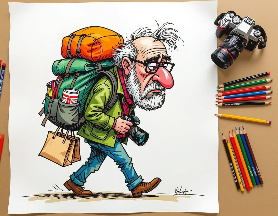 The joy of being a tourist