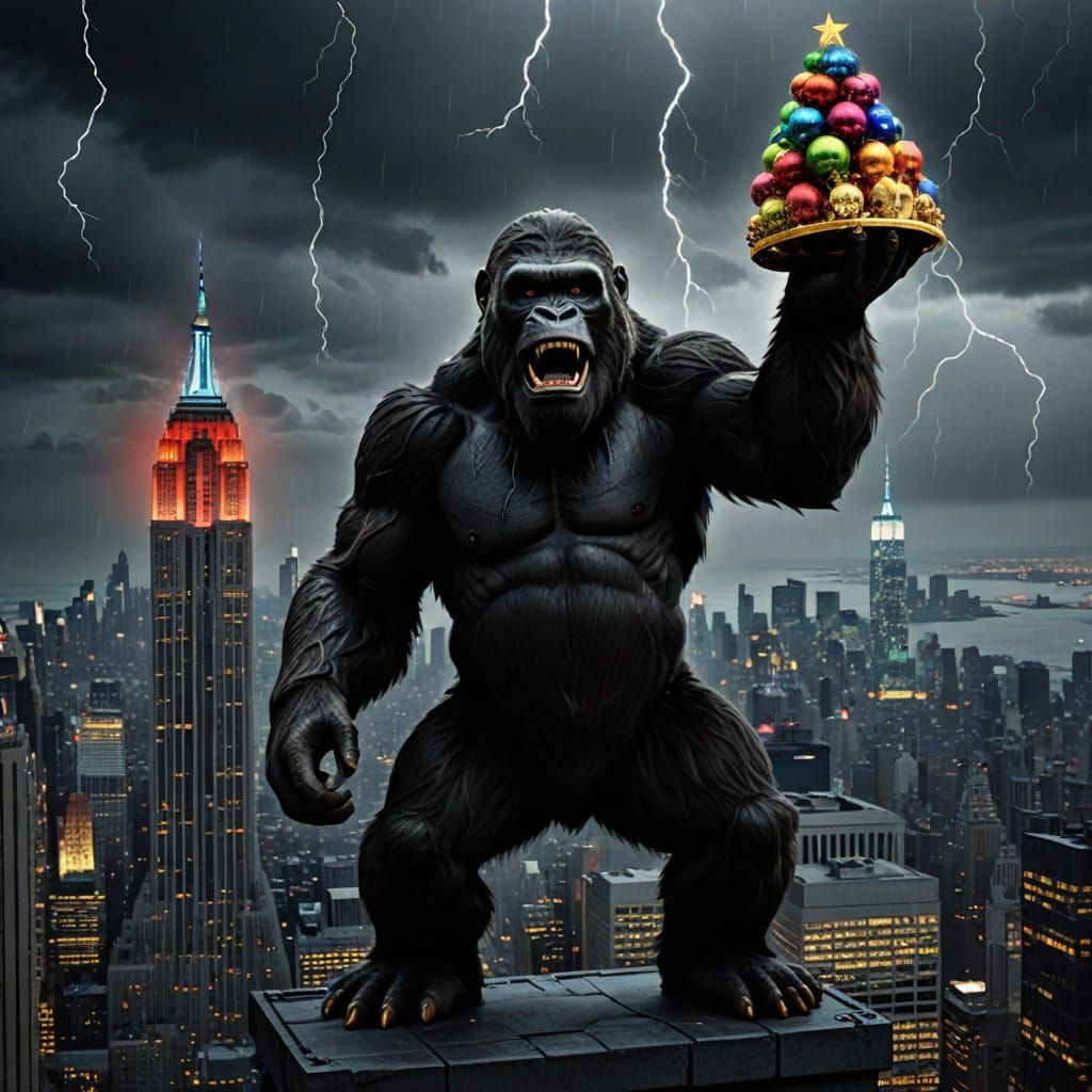 King Kong Celebrates New Year 2025 in Cinematic Style