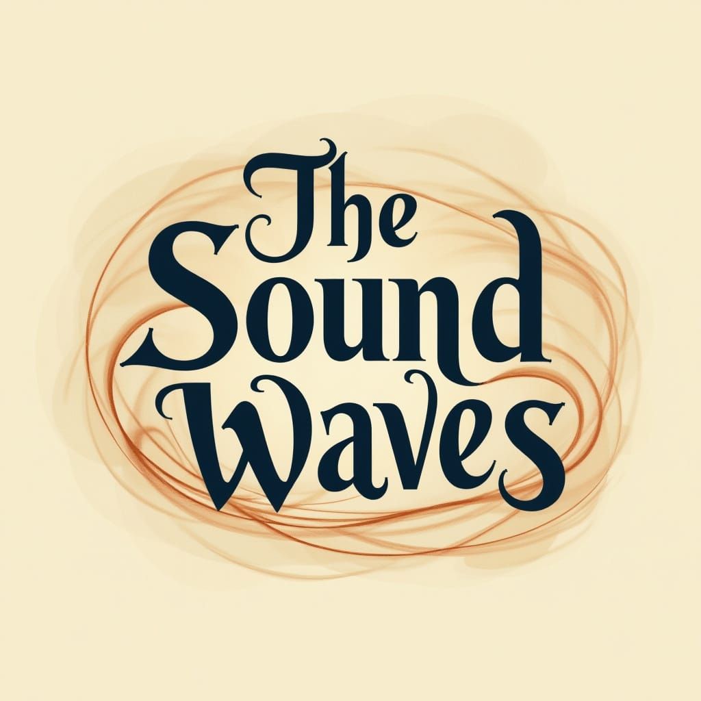 Dreamy Logo for Mellow Rock Band in Ethereal Style