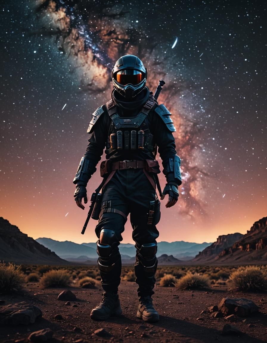 Astral Ninja Cinematic Film Still