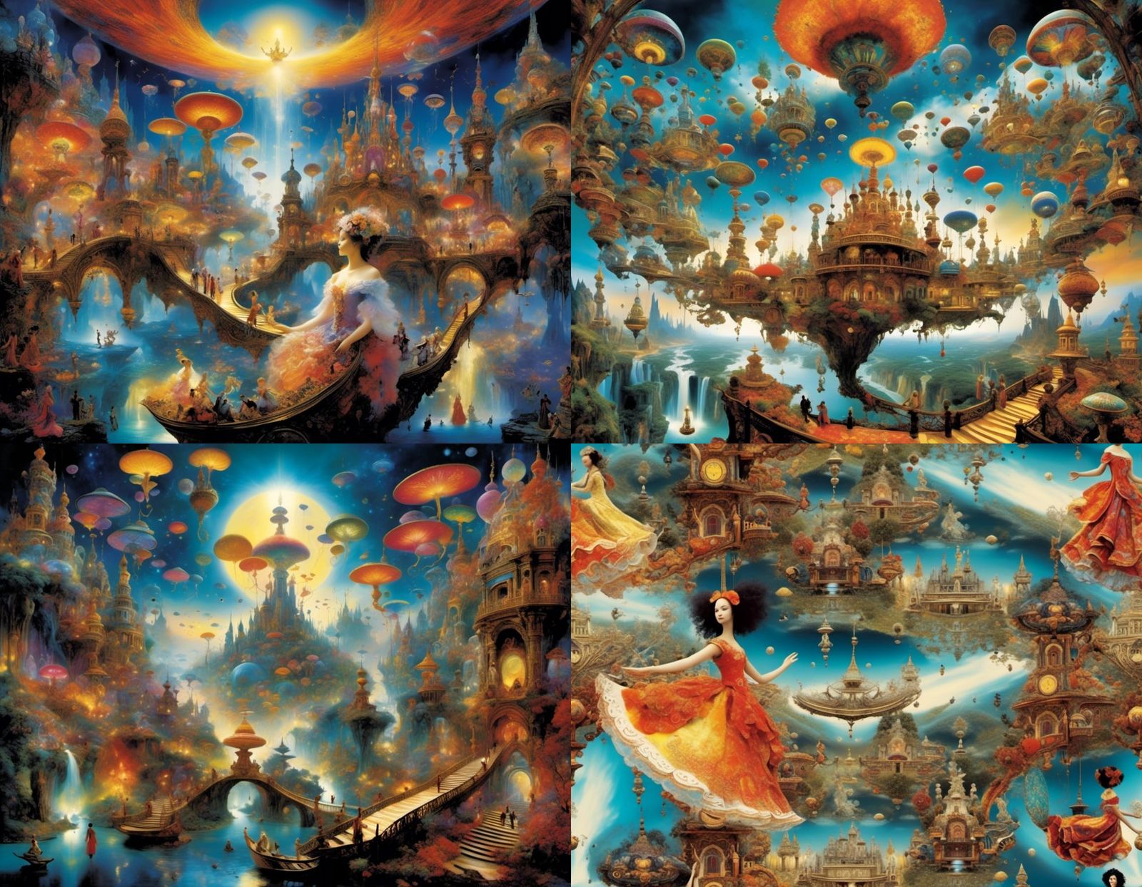 Electric Ladyland: Surreal Portals and Angelic Wings