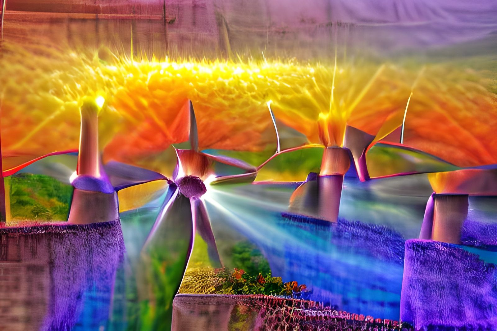 Nuclear Power: Fauvist Sparks of Future Energy