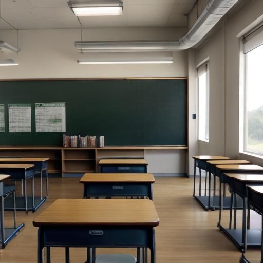 Abstract AI Interpretation of the Word School