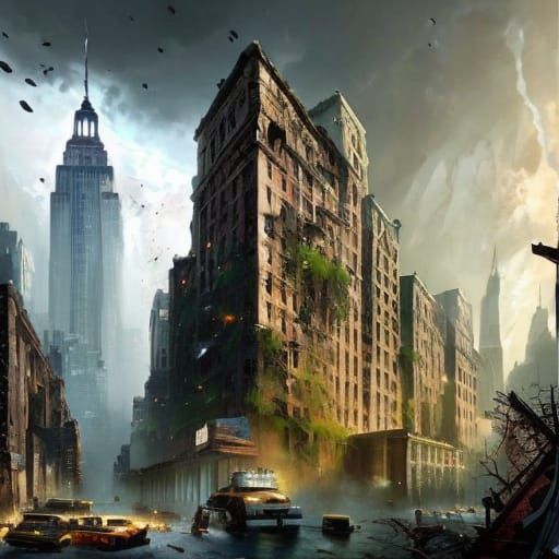 Abandoned New York City Overtaken by Nature