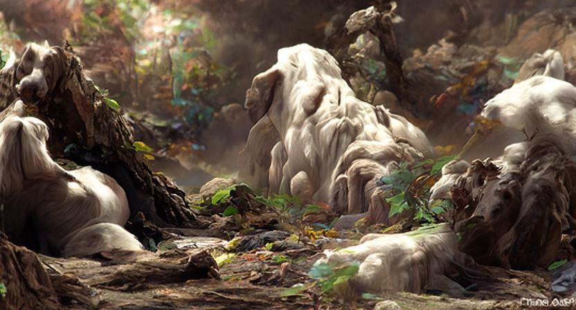 Fantasy and Reality Blended in Hyperdetailed Landscapes