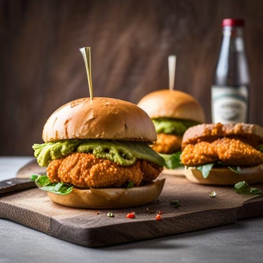 Delicious Fried Chicken Sandwich