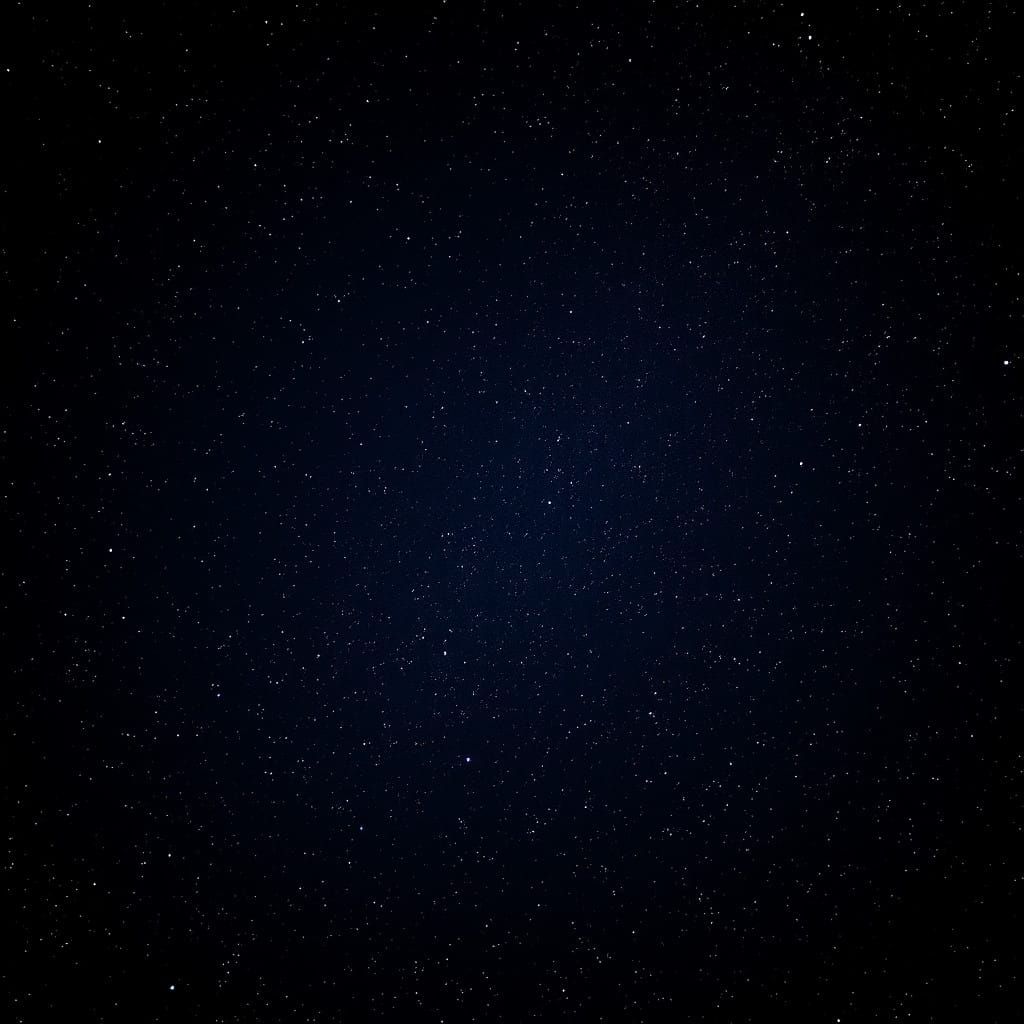 Vast Cosmic Night Sky with Endless Stars and Fantastical Ele...