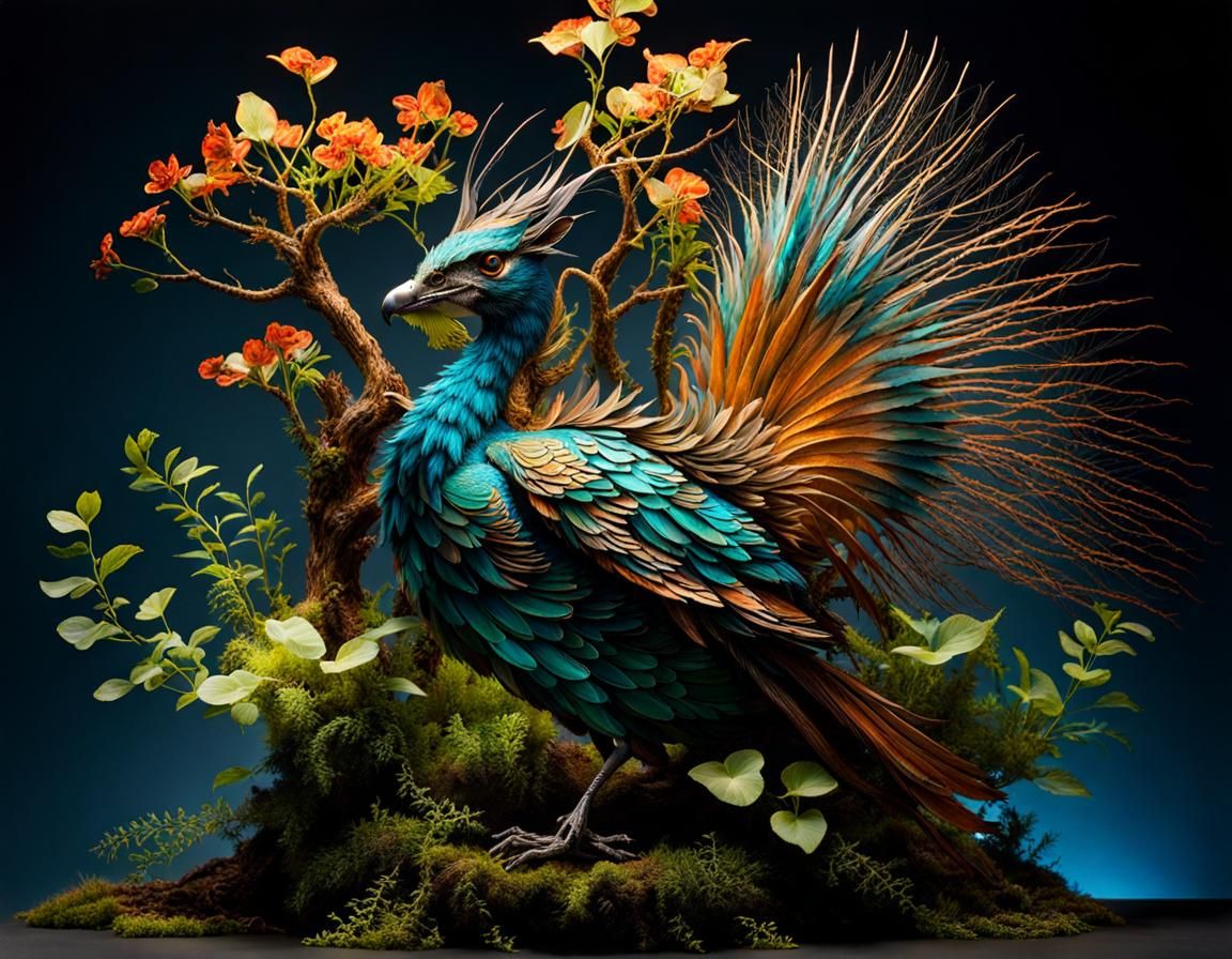 Enchanting Nature Spirit in Fantasy Art Style