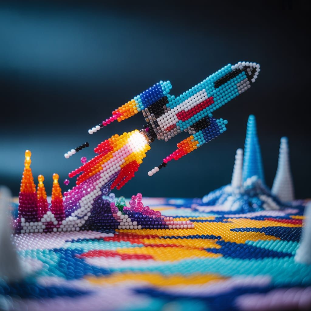 Bead blast off