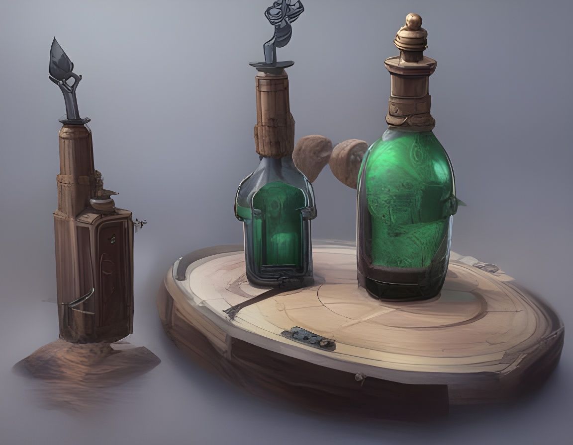 Video Game Potions Concept Art