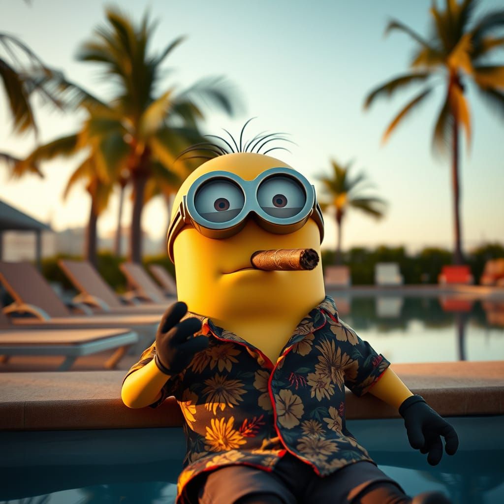 Minion in Cinematic Relaxation