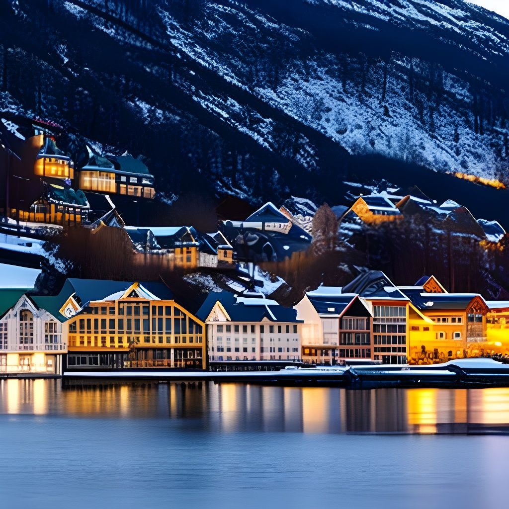 Bergen, Norway in Winter: Cinematic Photography