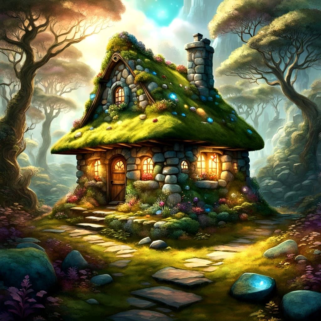 Gemstone Cottage Amidst Natural Beauty