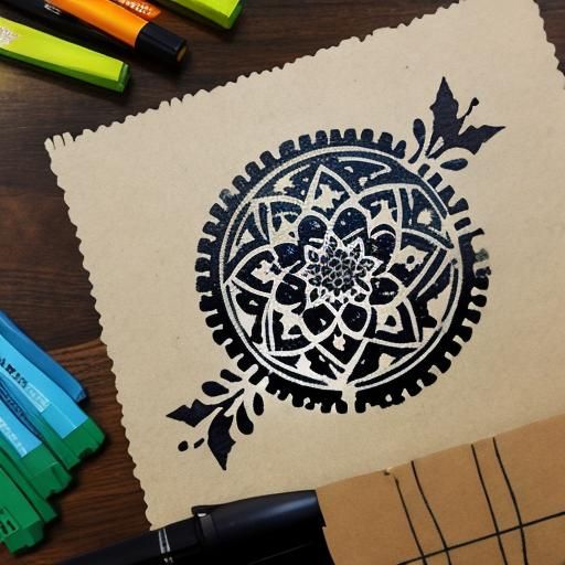 AI Generated Image of a Stencil