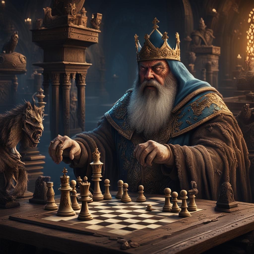 Brian Blessed Plays Chess with Death