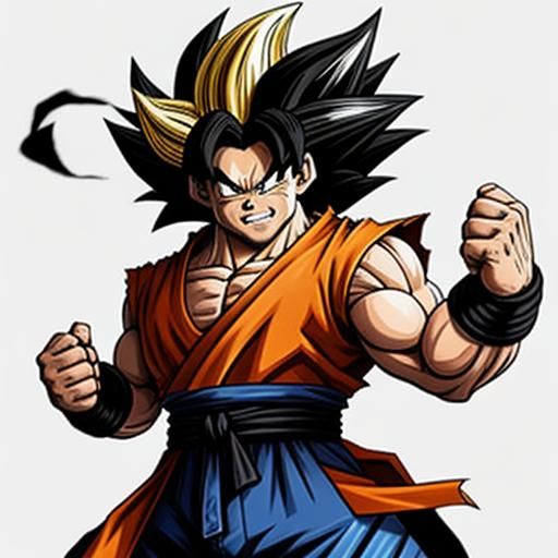 T'choupi Goku Fusion