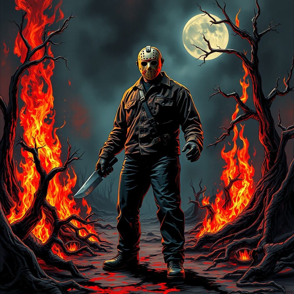 Jason Emerges from Hell's Dark Realm