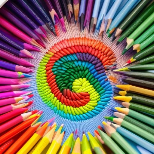 Abstract Vector Fractal in 3D Shading Style