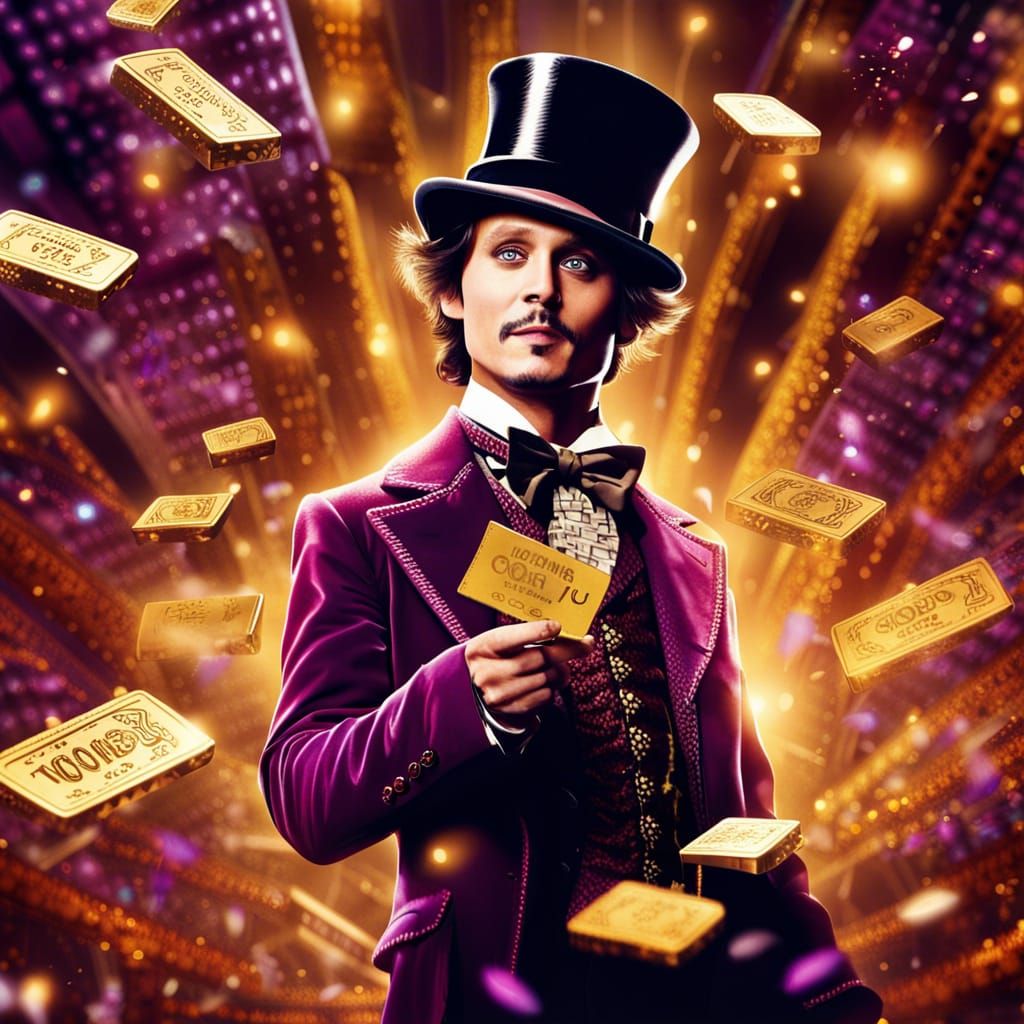 Willy Wonka and the Golden Ticket: A Magical Scene