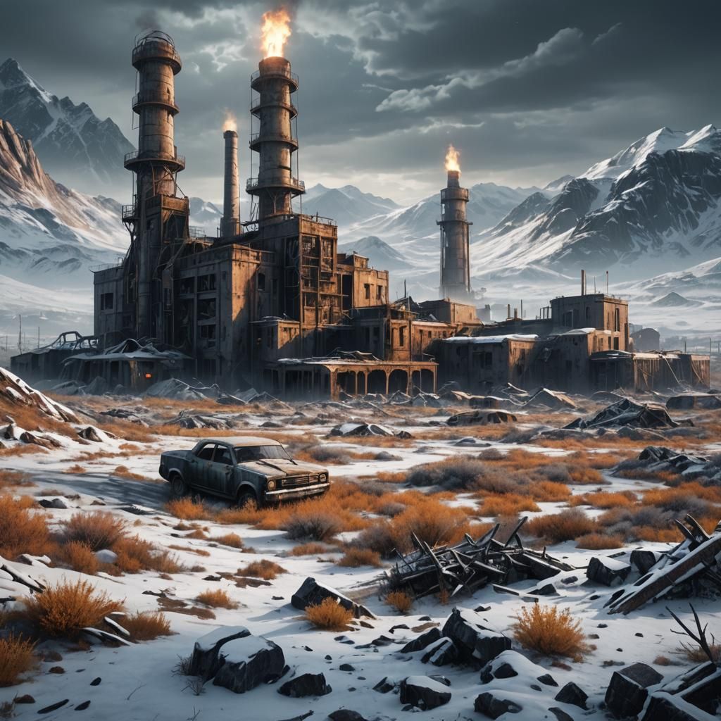 Haunted Wasteland: Nuclear Winter Concept Art
