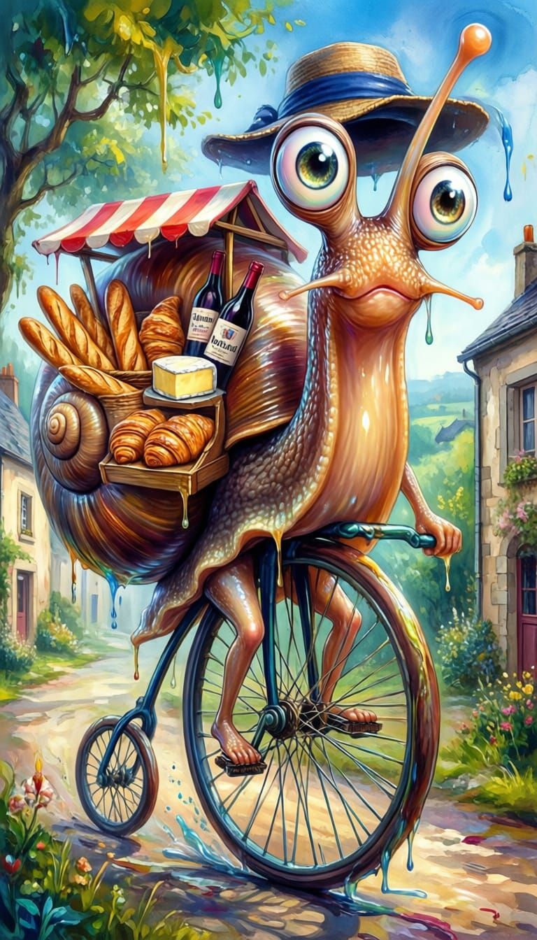 French snails for dinner