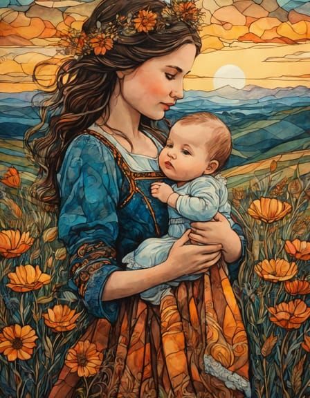 Expressing Unconditional Love Concept Art