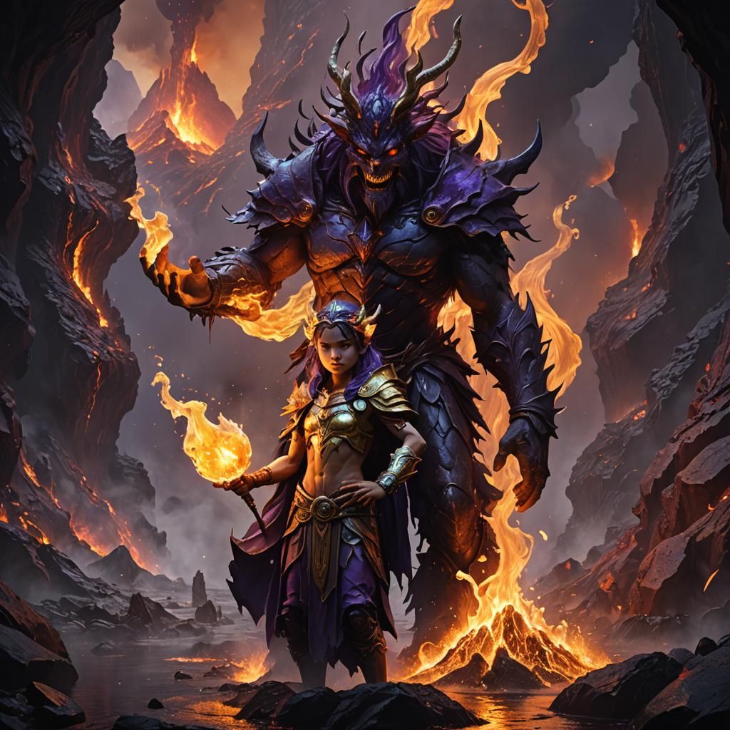 Fire King Captive: A Dark Fantasy Masterpiece