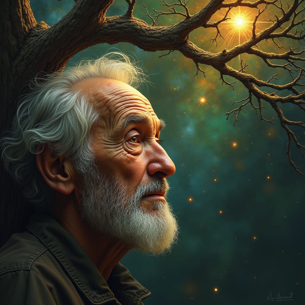 Human Existence Grapples with Ephemeral Balance