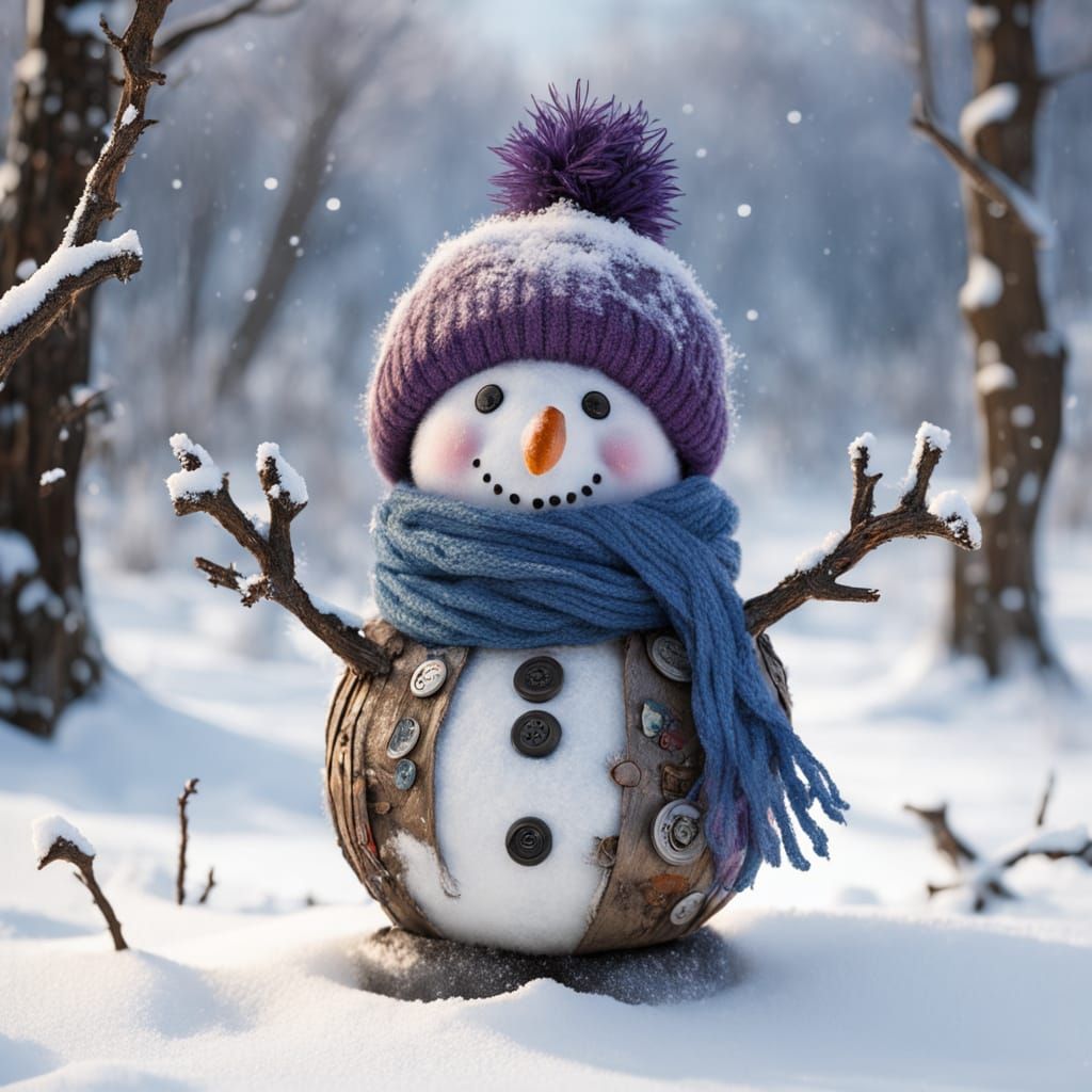 Happy snowman ⛄️