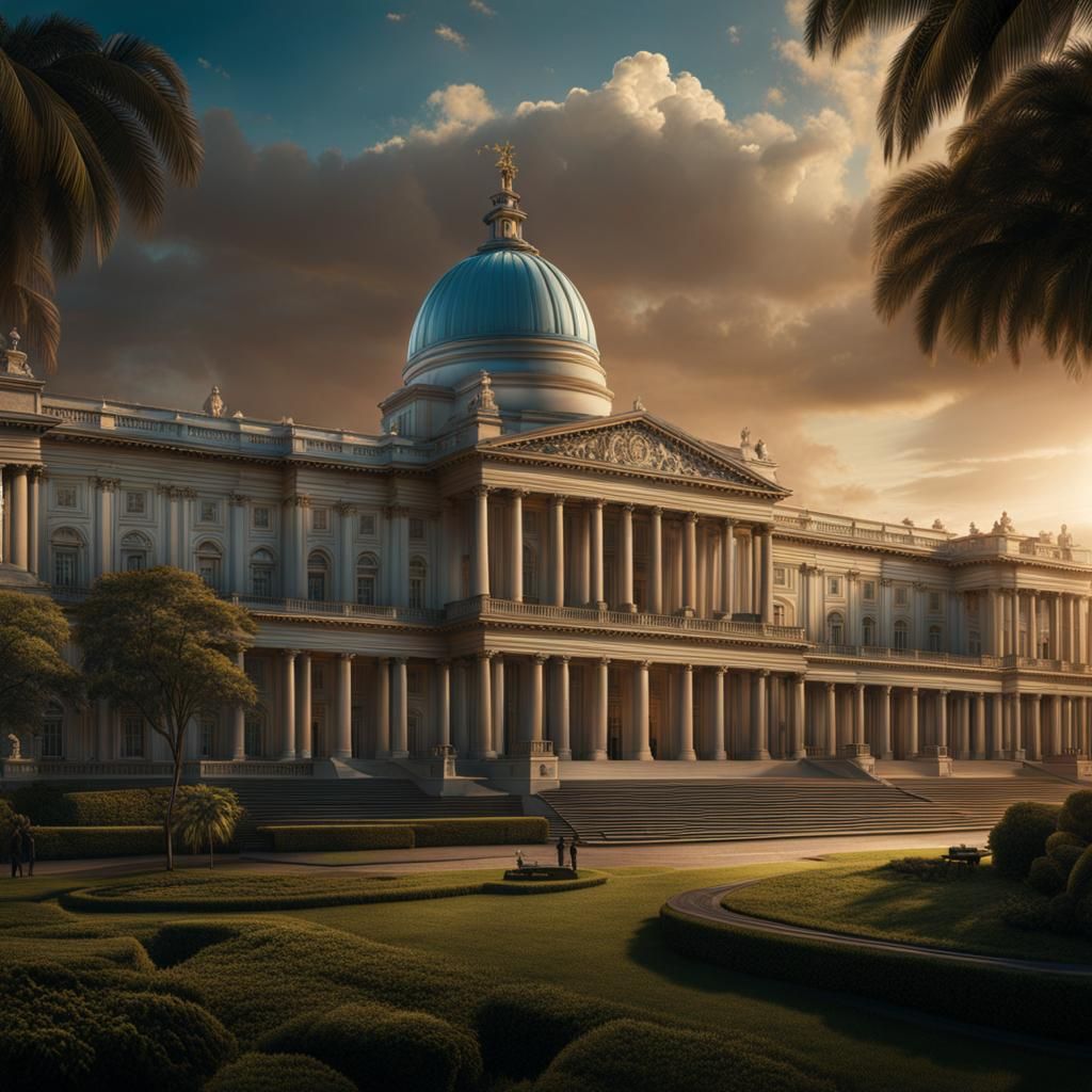 Epic Portrait of Argentina's President