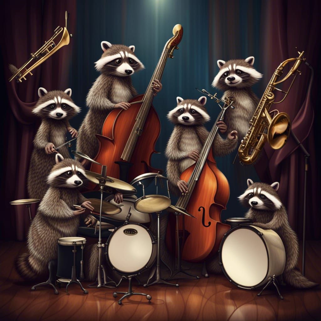 Raccoon Jazz Quintet Performing Live