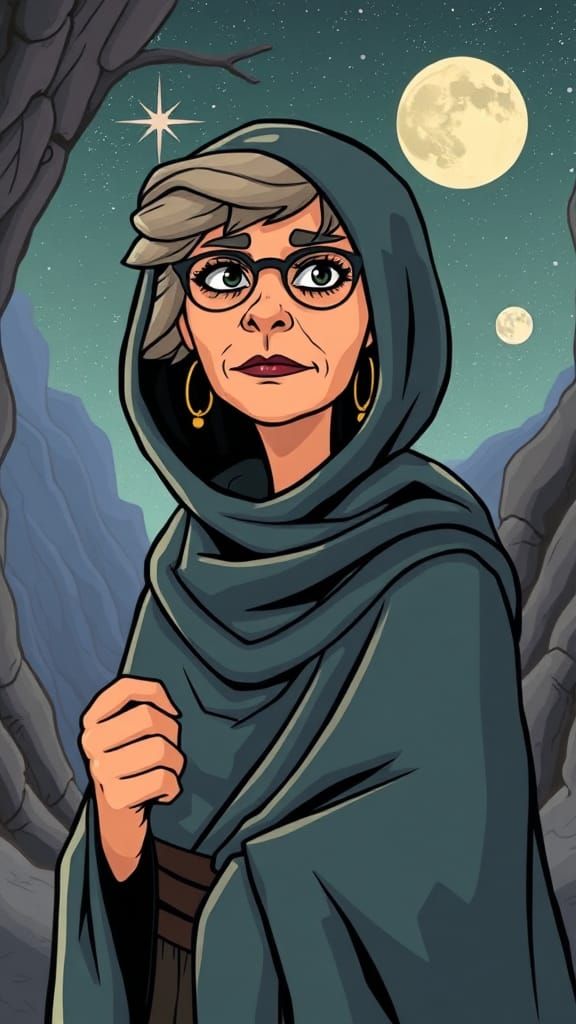 Cartoon Olenna Tyrell