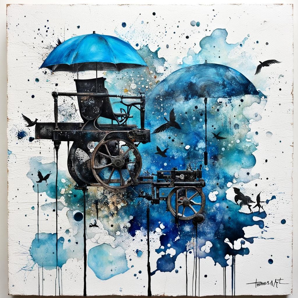Mixed media art