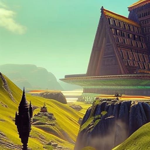 Detailed Relics in Stunning Raytraced Environment
