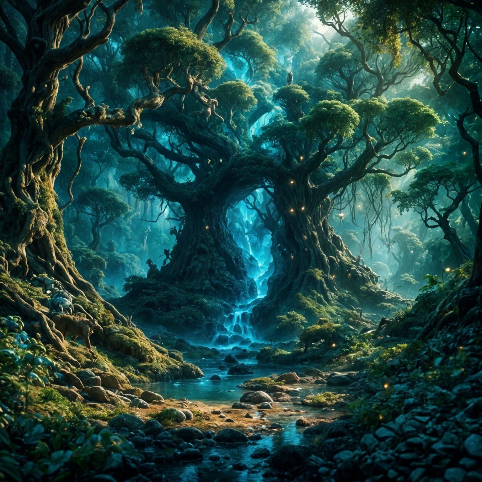 Catuvellauni Celtic Tribe in Detailed Fantasy Scene