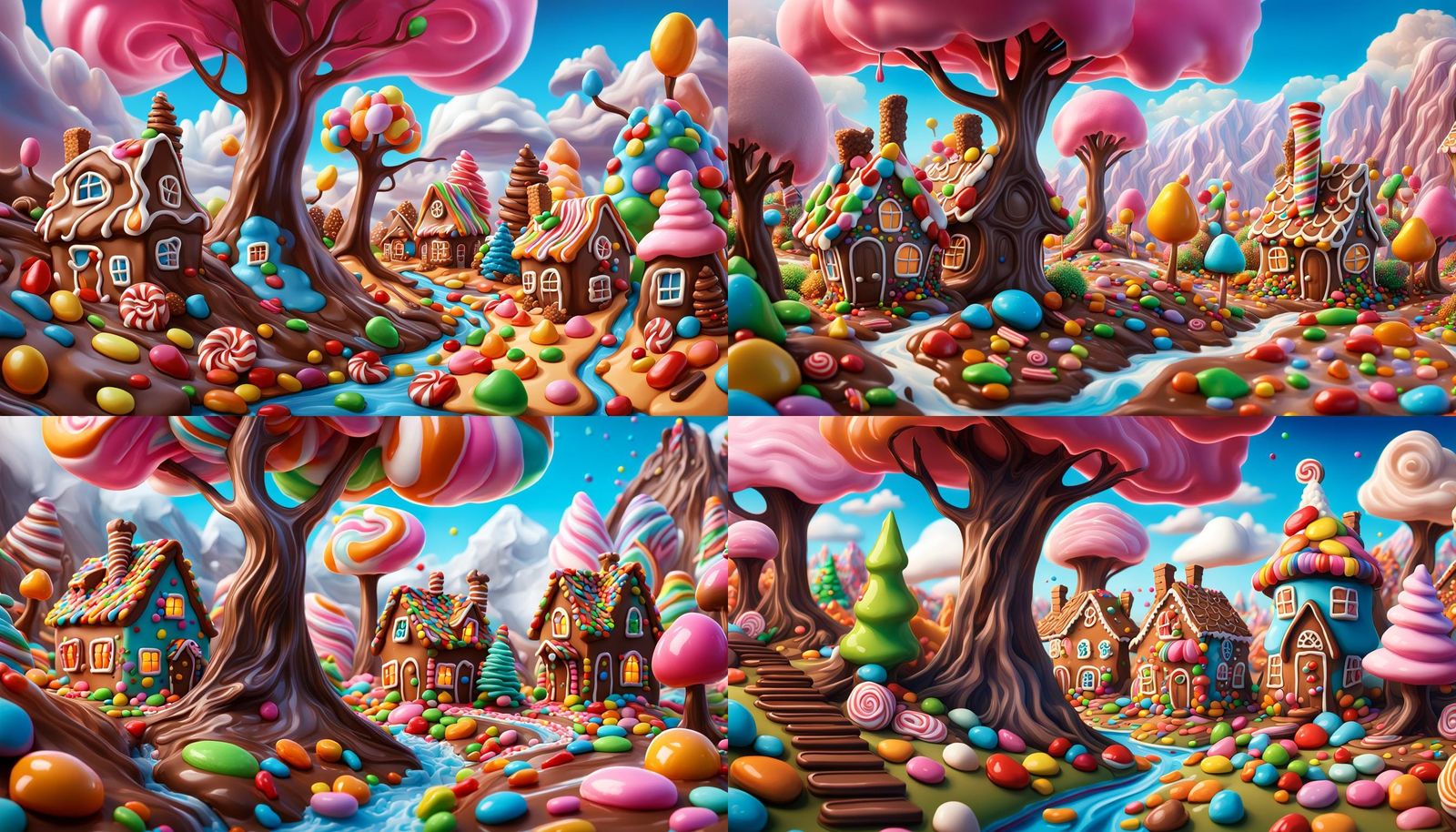 Candy village 🍭🍫🍬