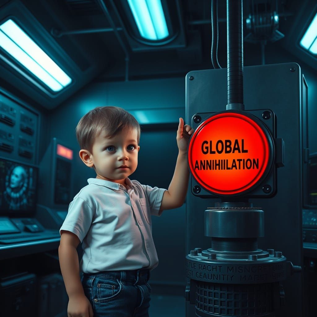 Young Boy Faces Global Annihilation in Industrial Control Ro...