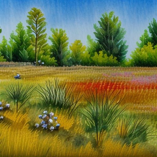 Grass and Trees