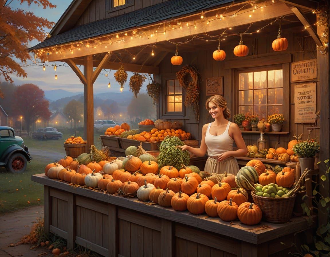 Fall Produce Stand 4