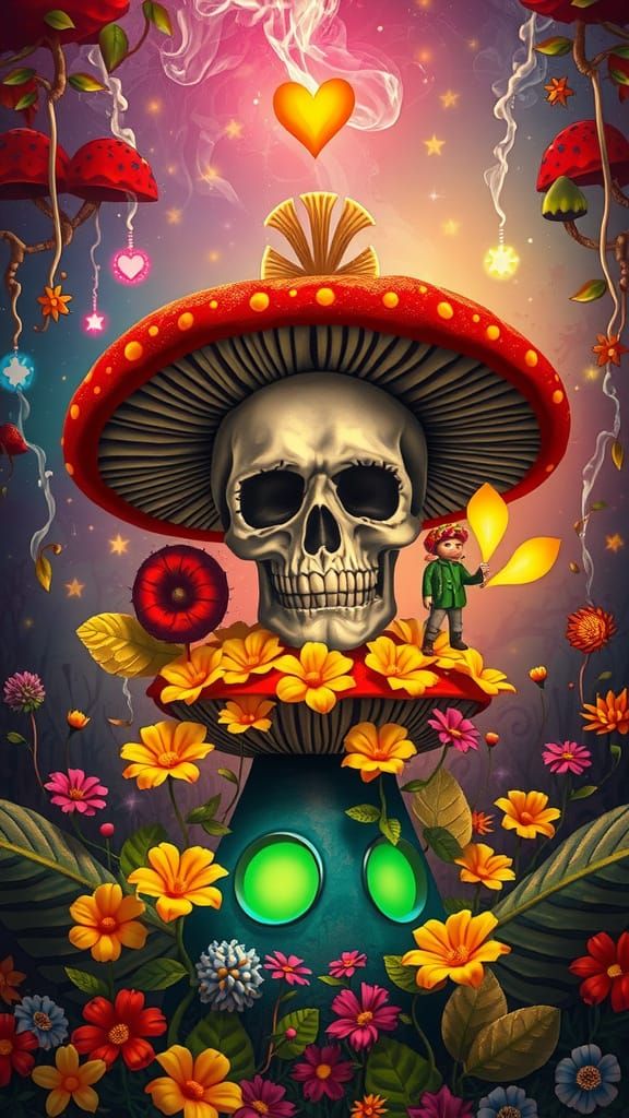 **Jungle Retreat with Nature Spirits**