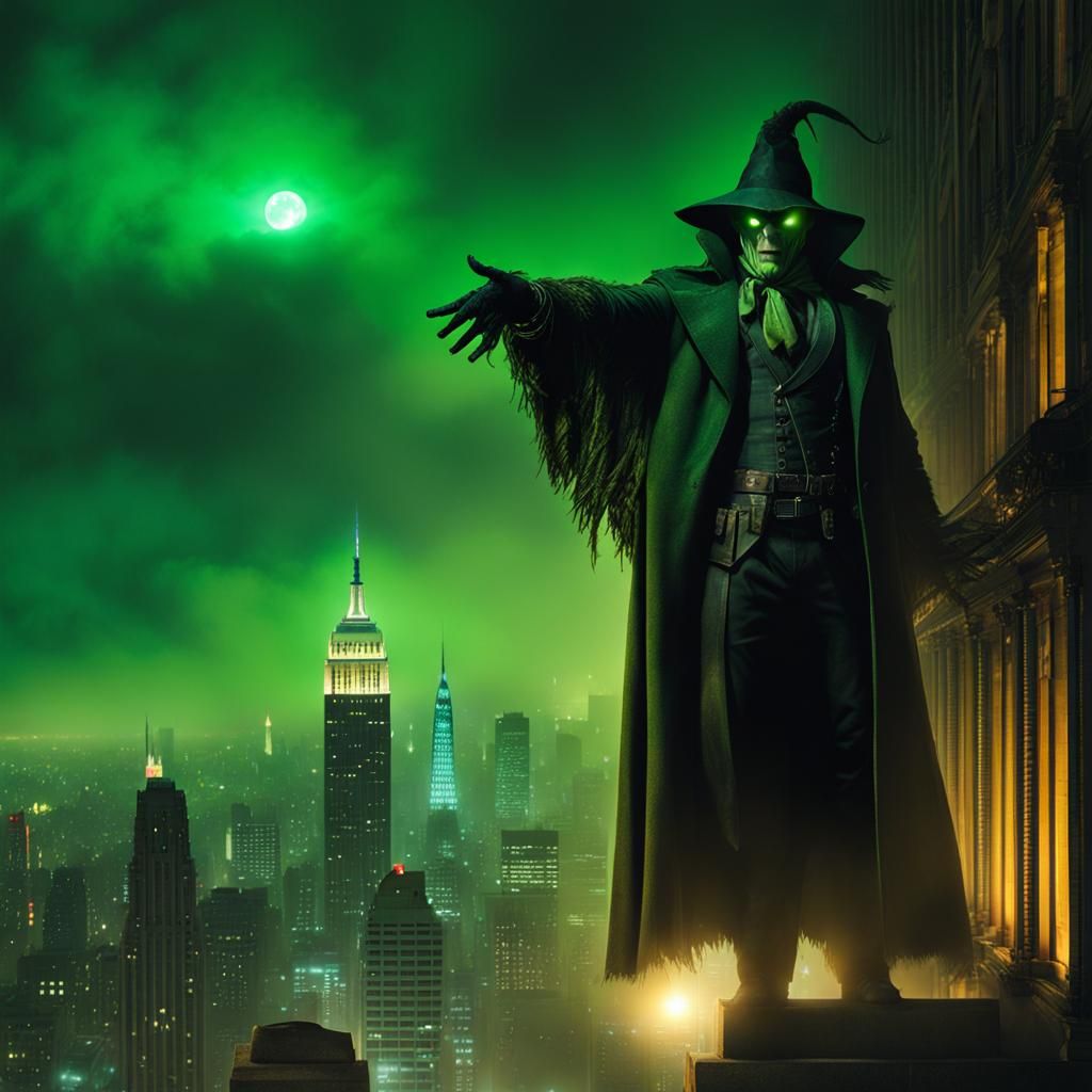 Scarecrow Over Gotham: Epic DC Villain