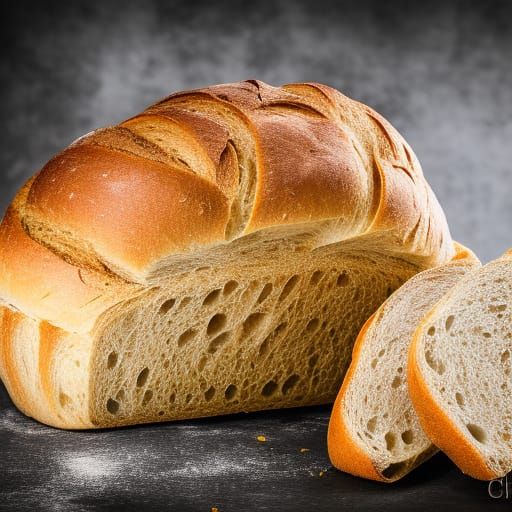 Artisanal Bread Captured with Professional Photography Techn...