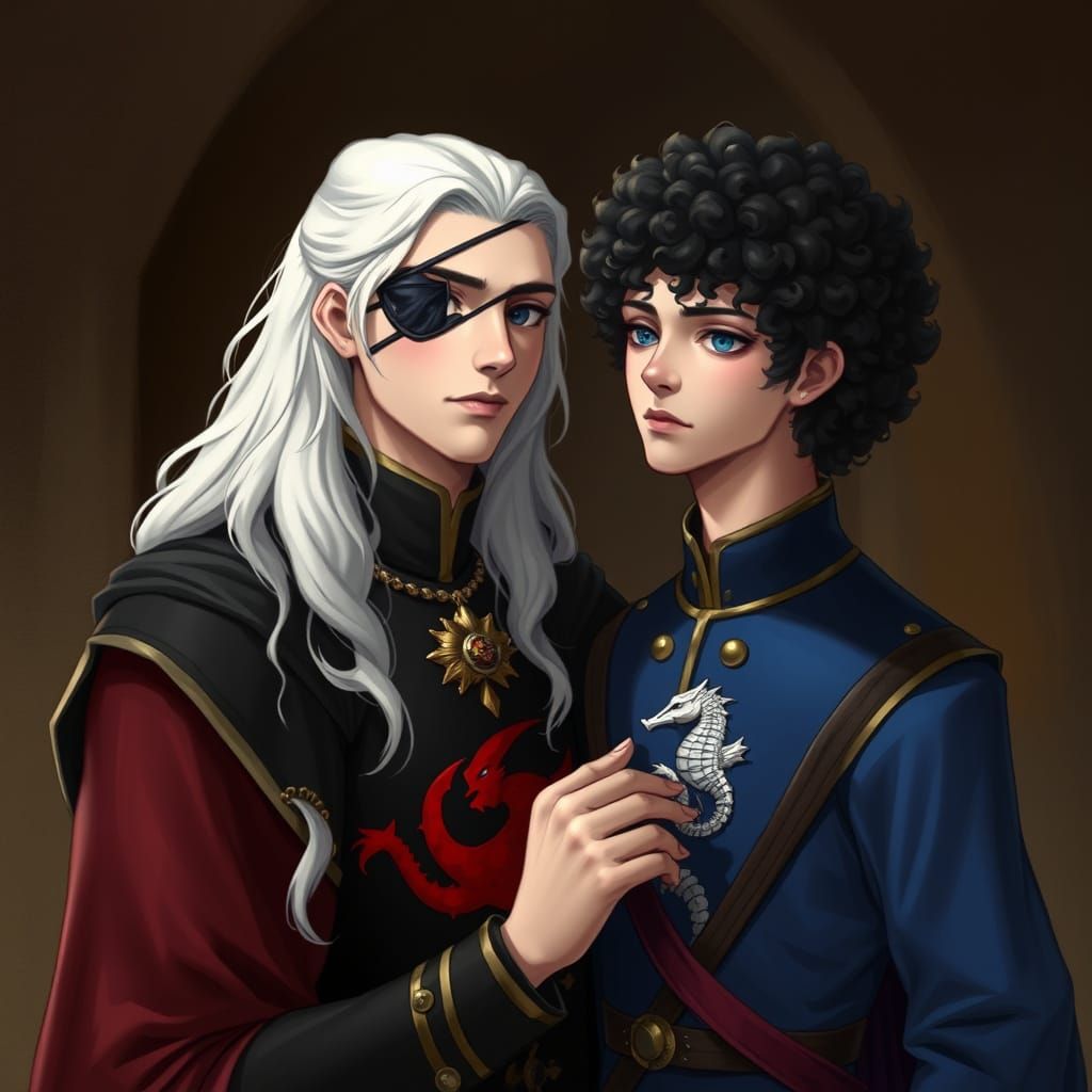 Mysterious Prince with Eye Patch