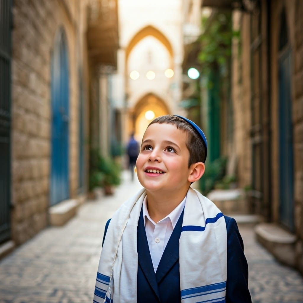 Boy in Jerusalem: Evoking Classic Photography