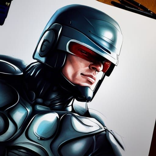 Robocop Crayon