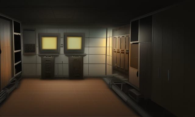 Vintage Electrical Room Concept Art in 8K
