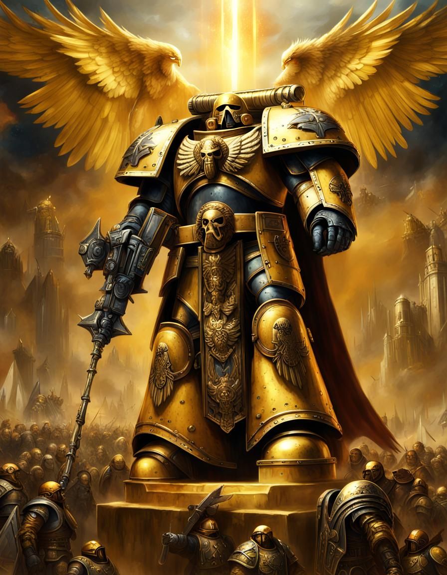 Epic Warhammer 40K: Golden Emperor of Mankind