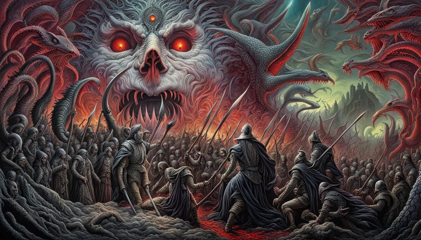 Surreal Horror: The Harrowing of Hell Masterpiece