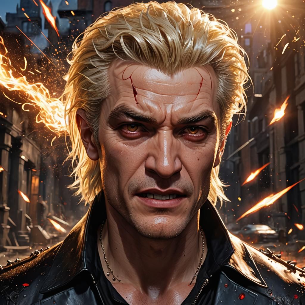 Vampire in Sunlight, Comic Style Art