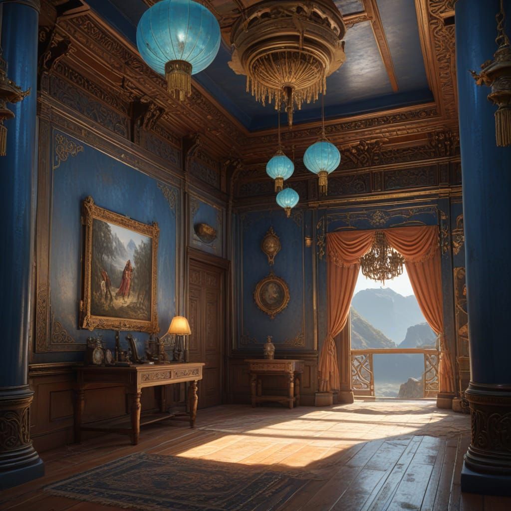 Majestic Tai-Pan in Lavish Chinese Chamber